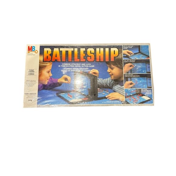 VINTAGE 1984 Milton Bradley Battleship Board Game #4730 - Brand New Made In USA - Picture 1 of 2